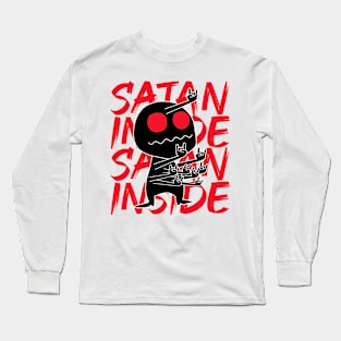 Red Eye Satan Long Sleeve T-Shirt